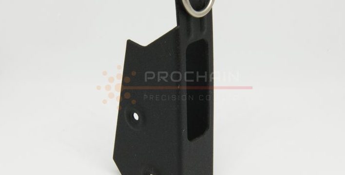 Customized black powder coating industrial computer component