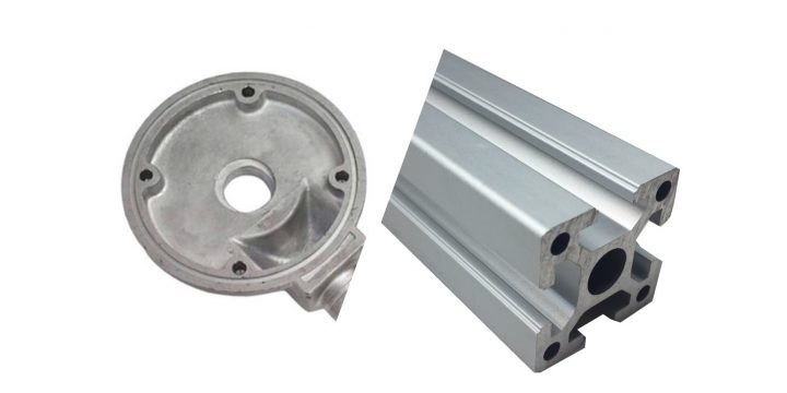 What are the differences between aluminum extrusion and die casting?